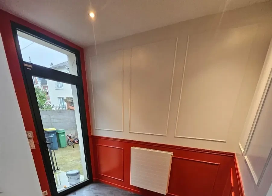 peintre intérieur Argenteuil pose moulures murales décoration